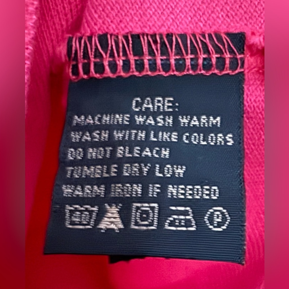 Ralph Lauren The Skinny Polo Shirt / Peony Pink / Size Medium - Picture 6 of 6